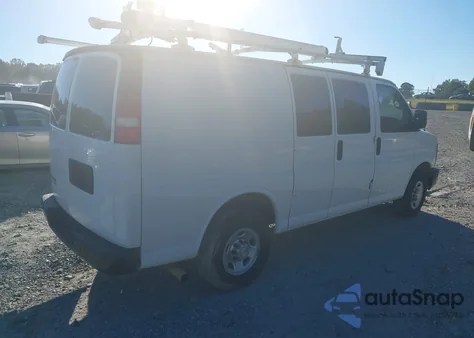 2015 Chevrolet Express 2500 Work Van from USA, damaged, VIN 1GCWGFCF1F1277932